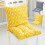 Coussin de chaise à dossier haut imperméable pour une utilisation intérieure et extérieure 3