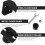 Barn Door Floor Guide Swing Stop Carbon Steel Bottom Roller 6