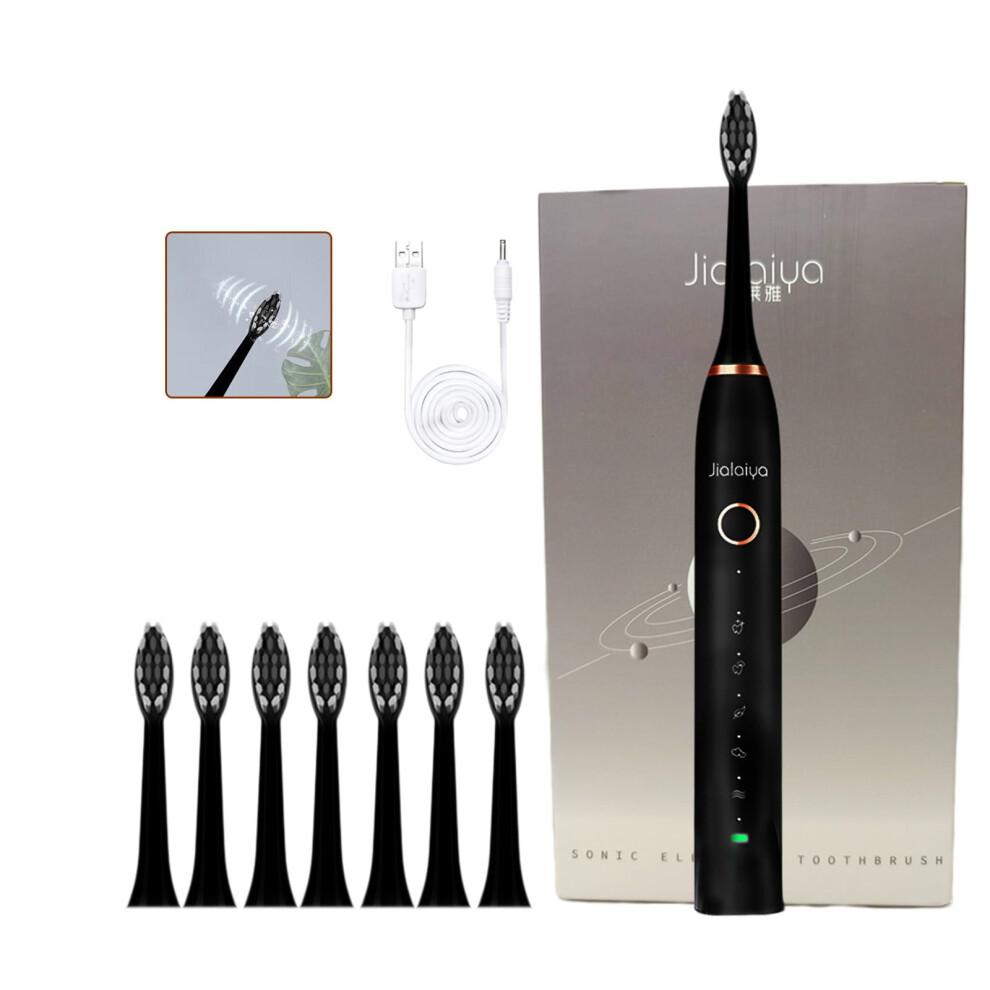 Rechargeable Toothbrush for Adults with 8 Brush Heads