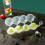 Hmsavn Ice Ball Maker Round Mould 4-Hole 4