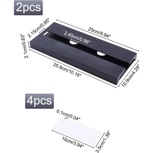 Plast vinglassstativ Punch-Free2Pack 1