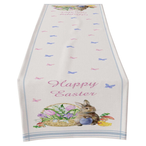 Ostertischläufer, dekoratives Banner, 1 Stück