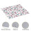 Tapis égouttoir Hello Kitty pour plan de travail, en microfibre, à absorption rapide. 6