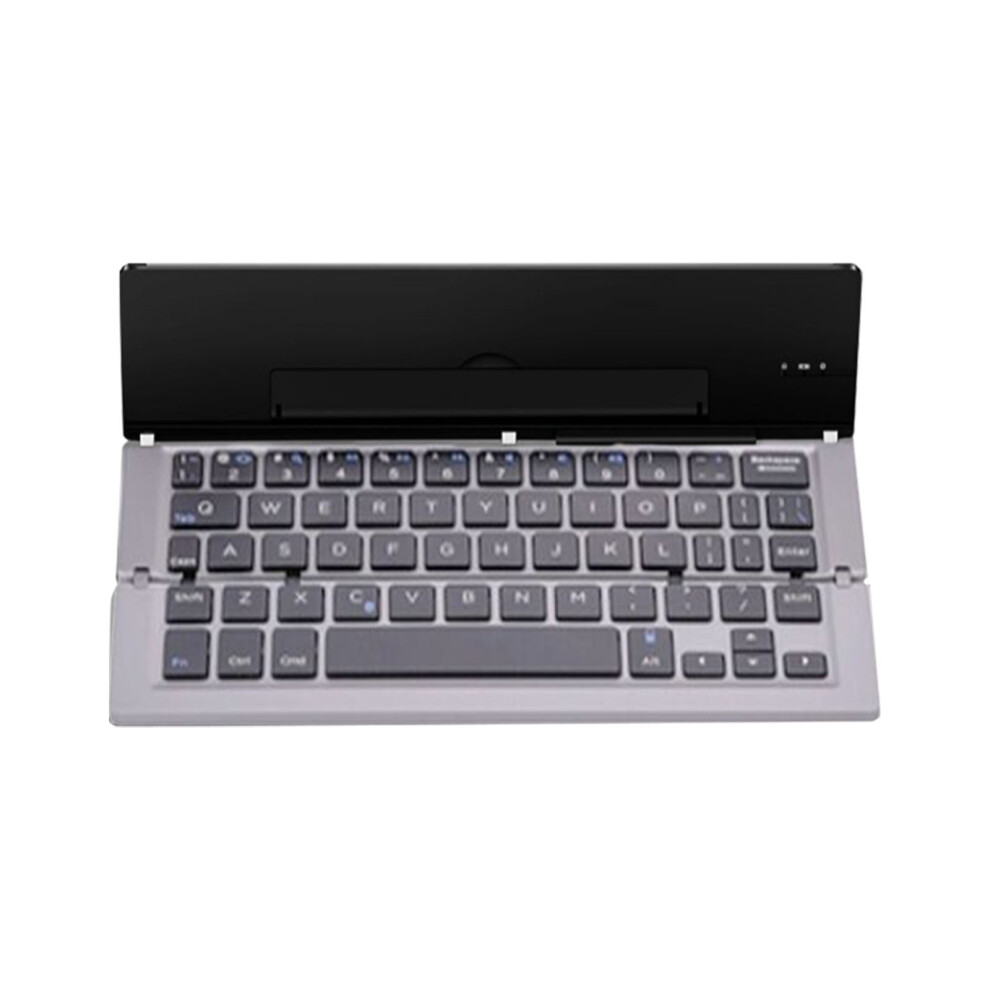 Portable Bluetooth Keyboard Aluminum Foldable 104 Keys 913211275351