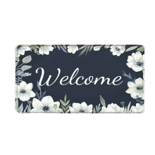 Savý vonkajší koberec pred dvere Welcome Mat, 1 balenie