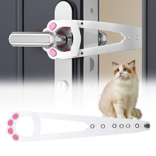Cat Door Latch Holder Pink 1.5 to 8 Inch