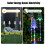 Christmas Solar Snowflake Stake Lights 4 pcs 30 in 6