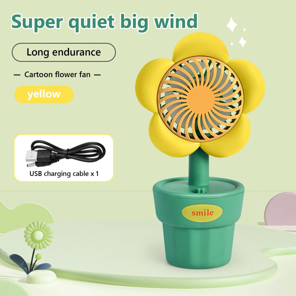 Oyigu Usb Desk Fan For Office Dormitory Small Quiet Wind 975221863546