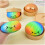 Kids Interactive Toy Glitter Dumpling Cute Design Multicolor 10x10cm Fun Educational 2