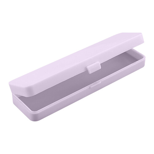 Frosted Plastic Pencil Case Semi-Transparent Small