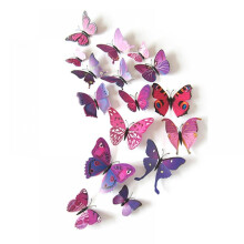 Butterfly Wall Stickers 3D Removable 12 pcs
