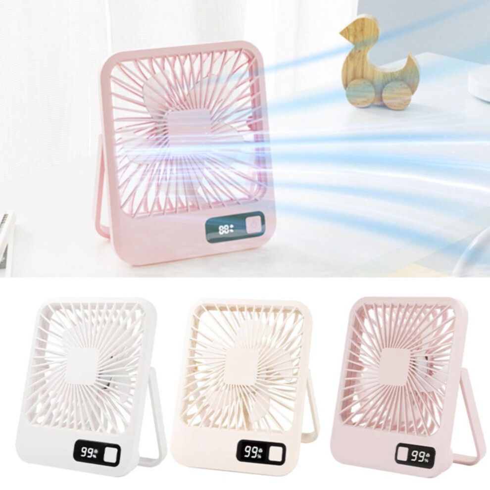 Miayilima Usb Handheld Fan Rechargeable Silent Folding Mini 975221854698