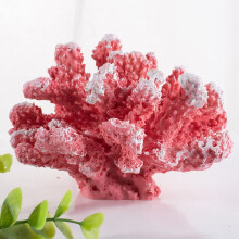 Pink Coral Aquarium Decoration 1 Piece