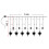 LED icicle curtain lights USB-powered 138 LEDs 3