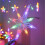 LED icicle curtain lights USB-powered 138 LEDs 5