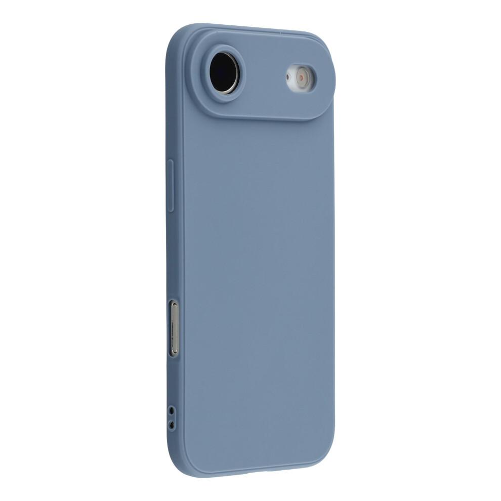 (Lavender Grey) For Iphone Air Case Precise Cutouts Straight Edge Tpu Shockproof Phone Cover Purple,Grey 6914297230665