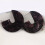 Tortoise Shell Hoop Earrings for Women Large Circle 7