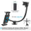 Suporte para tablet veicular [extensão flexível de 33 cm] Suporte com ventosa e braço longo para tablets de 7 a 11 polegadas 4