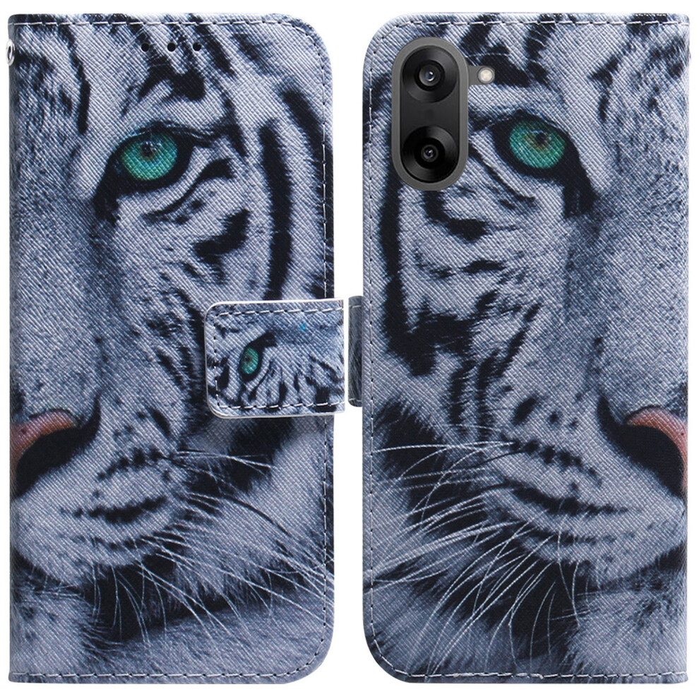 (Tiger) For Oneplus Nord Ce5 5G / Ace 5 Racing 5G Wallet Case Pattern Print Leather Phone Cover 6914298765845