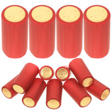 400 unidades de tapones para botellas de vino tinto, decoración del hogar, cápsulas de corcho, accesorios para vino, tapones termorretráctiles