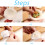 Lksixu dumpling maker mould, 3 sizes (S/M/L) 7