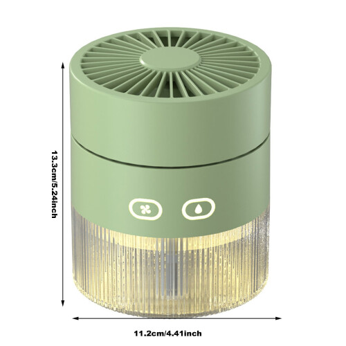 Udsalg af lille bordventilator Miayilima Mini foldbar luftfugterventilator (inline) CA Bordventilator CA 2