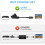 Adattatore SCART-HDMI, audio/video per decoder Sky Blu-Ray, lettore VHS, DVD, Xbox e PS3. 5