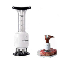 Multifunctional Meat Tenderizer Needle Stainless Steel Meat Tenderizer Marinade Meat Flavor Syringe Injectors Kitchen Meat