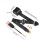 PC44852-2PCS Ζώνη ασφαλείας αυτοκινήτου 3 σημείων γενικής χρήσης ρυθμιζόμενη γι 5