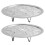 Stainless Steel Steamer Basket 2 pcs 1