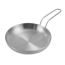 Matserveringsbricka Rostfritt stål Biffbricka Matfat med handtag Biffhållare