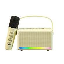 Portable Outdoor Karaoke Speaker with Wireless Mic and