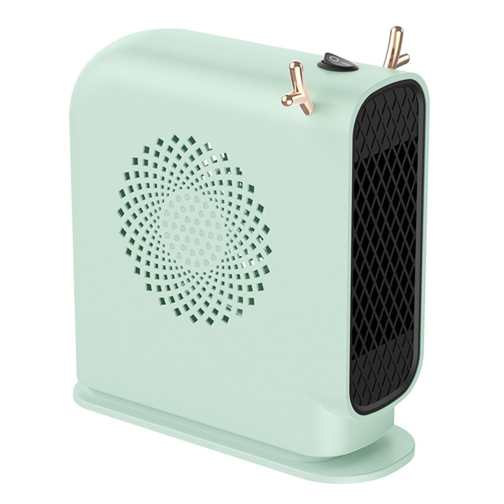 Ptc Ceramic Fan Heater 800W Portable Oscillating Green 972700649097