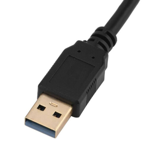 USB til HDMI-adapter - ZISONIX - 1080P - USB 3.0 - Sort 1