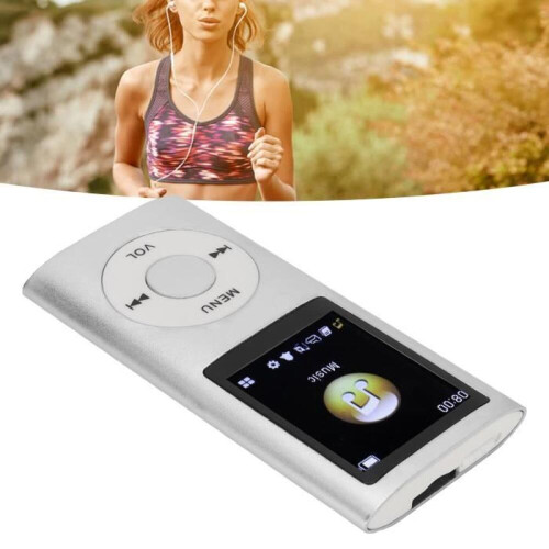 MP3 Music Player - QIILU - Ασημί - 64GB - Ποιότητα ήχου χωρίς απώλειες - Φορητό 2