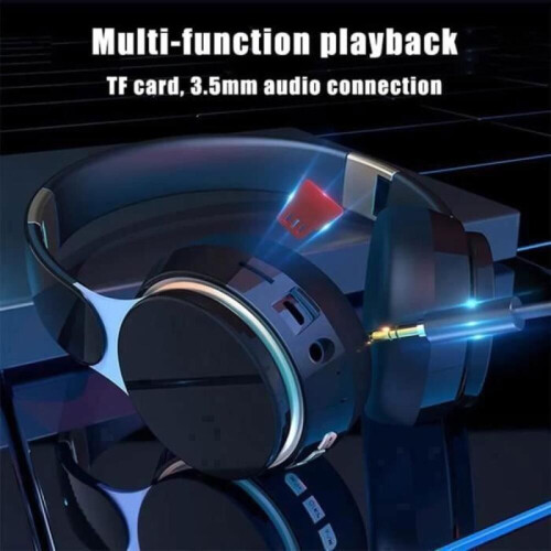 Cuffie wireless - NOBRAND - Stereo HiFi - Bluetooth 5.0 - Microfono - Isolamento acustico 2