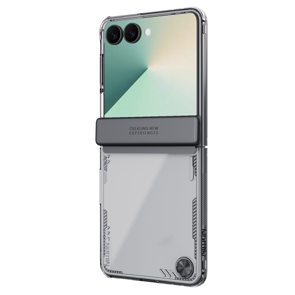(Black) Nillkin Iceblade For Samsung Galaxy Z Flip7 5G Case Pc + Tpu Phone Cover Black 6914293858658