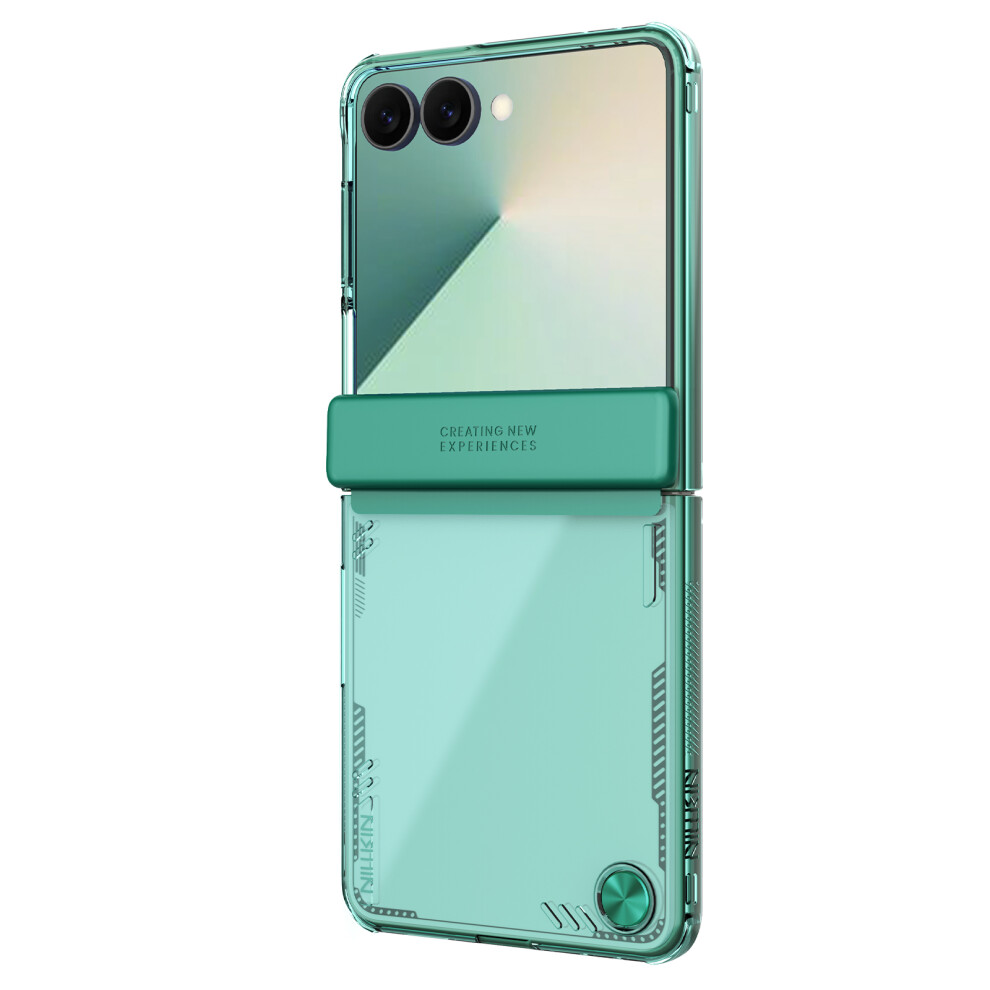 (Green) Nillkin Iceblade For Samsung Galaxy Z Flip7 5G Case Pc + Tpu Phone Cover Green 6914290878147