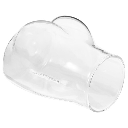 Glass Beer Mug with Handle Thickened Large Capacity