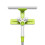 Window cleaner with telescopic handle, extendable at a smart angle, and double-sided exterior window squeegee 3