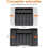 Extendable Utensil Tray for Drawer, Adjustable Drawer Organizer for Kitchen, Compact Plastic Storage 2