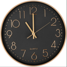 Modern Silent Wall Clock for Living Room