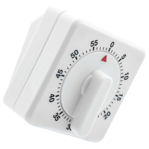 Mechanical Kitchen Timer 60-Minute Countdown