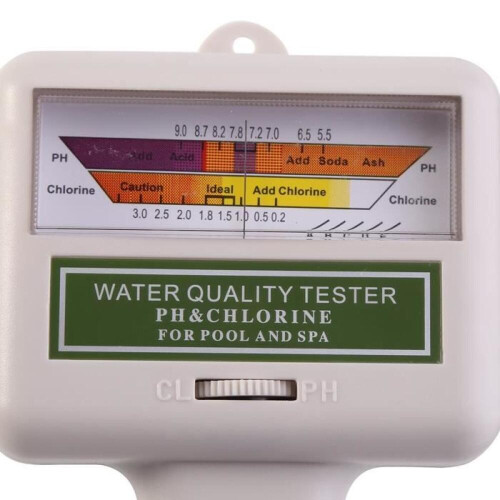 Testeur de qualité de l'eau - Portable - pH et chlore - Piscine et Spa - Facile à utiliser 2