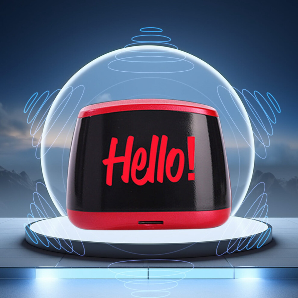 Txmfgh Bluetooth 5.3 Mini Speaker With Led And Light 908436375658