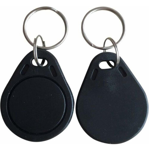 Set van 10 RFID-badges 1356 MHz programmeerbaar MCT Android UID veranderbare CUID-chip zwart 1
