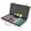 Poker Set with Bag Silver 300 Chips 1