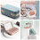 Portasapone - 2 pezzi - Plastica - Portatile - Coperchio incluso 3