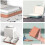 Portasapone - 2 pezzi - Plastica - Portatile - Coperchio incluso 5