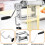 Stainless Steel Pasta Maker Roller for Spaghetti and 1
